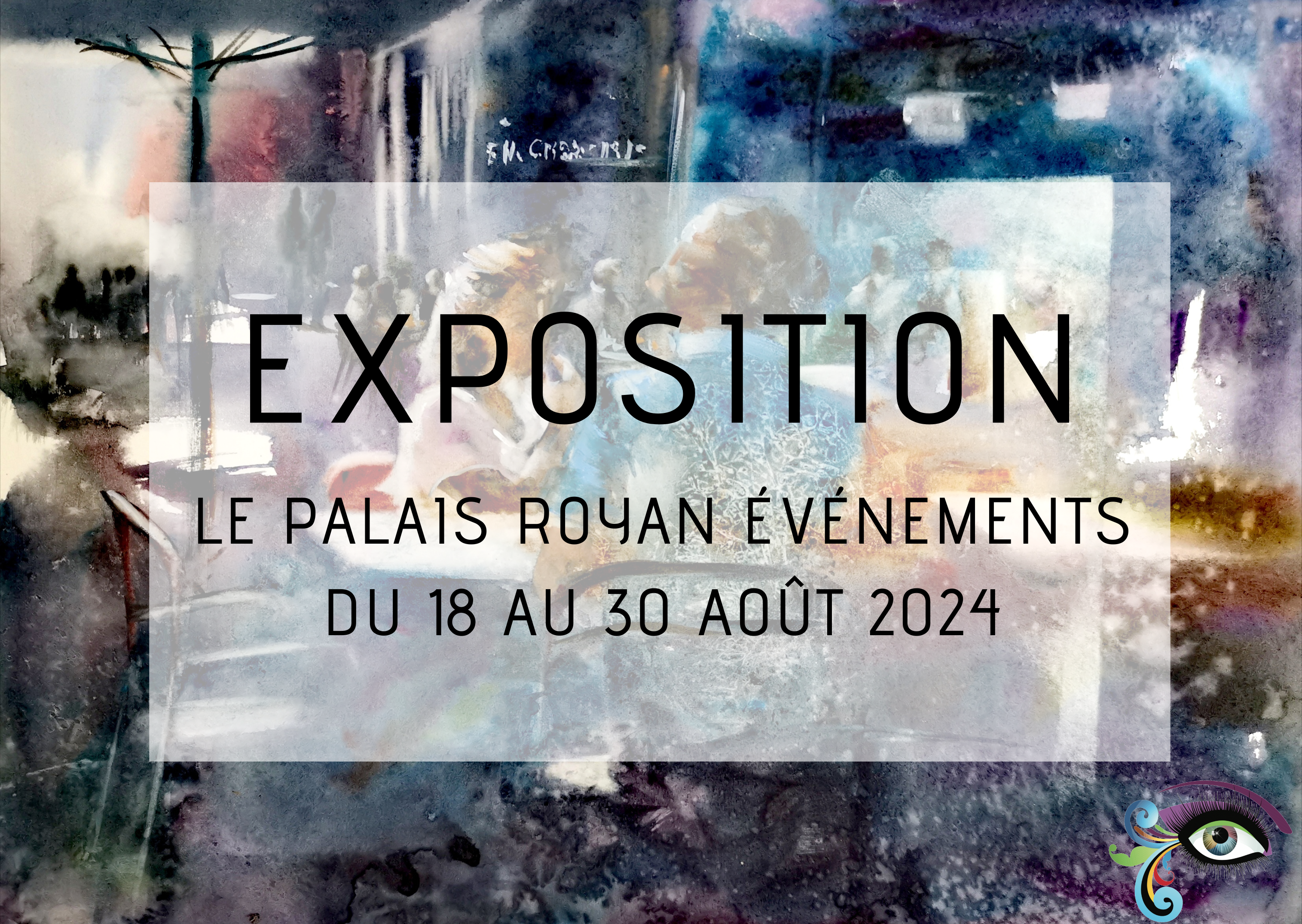 Exposition de pastels, aquarelles et sculpture au Palais Royan Événements en août 2024