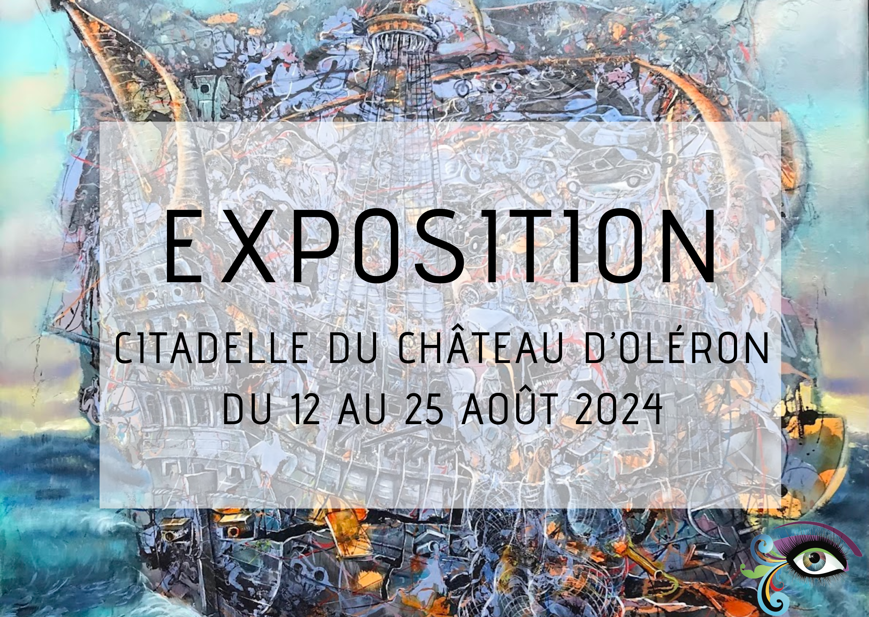 Exposition d'huiles, d'acryliques et de sculptures au Cha^teau d'Oléron, à l'île d'Oléron (17)